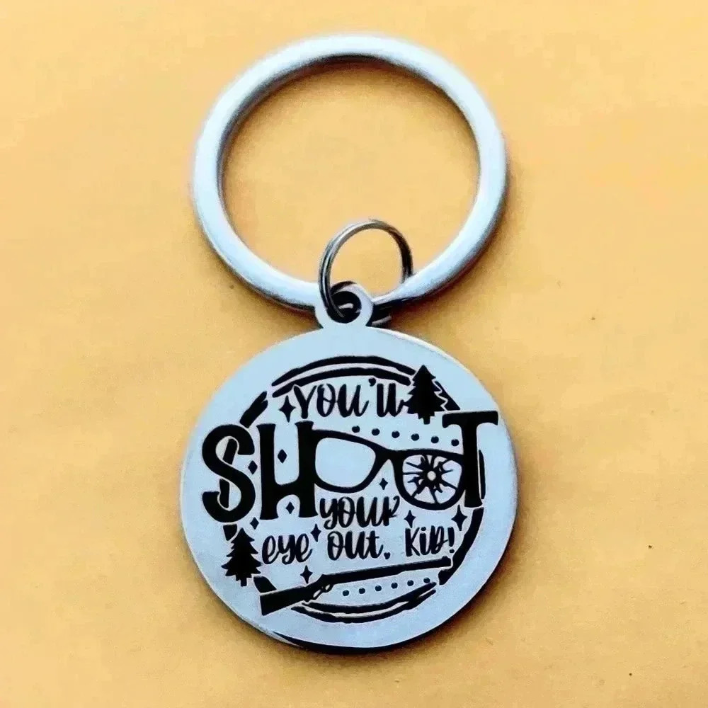 Movie the Christmas story hot Keychain